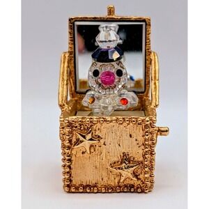 Vintage 1993 Faceted Multi-Colored Crystal De Lites by Manon Jack in Box USA